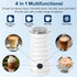 Secura Electric Milk Frother, Automatic Milk Steamer, 4-IN-1 Hot & Cold Foam Maker, 240ml Milk Warmer
