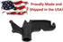 JSP Manufacturing Multi-Purpose Plastic Utility Hook, Screw On Pole Attachment for Hanging Lights and Ropes, Black