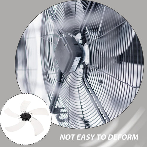 Holibanna 5 Floor Fan Blade, Alloy Fan Leaves for Table and Pedestal Fans, Indoor Fan Accessory