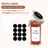 4 oz 6 Pack ComSaf Glass Spice Jars with Airtight Clamp Lids, Small Swing Top Glass Containers for Herb Storage, Pantry