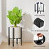 8 12 Inches Linpla Adjustable Metal Plant Stand Indoor Outdoor - Fits to Pots - Mid Century Modern Planter Stand Single
