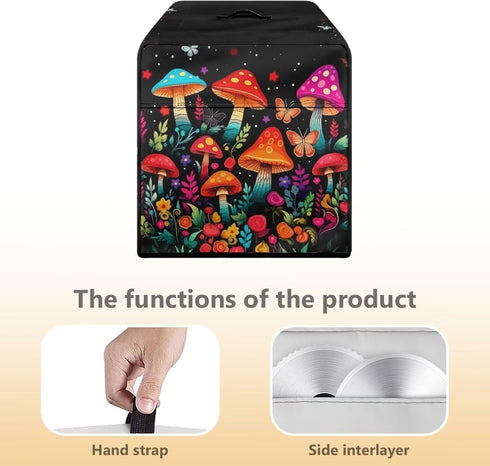 Mushroom Meat Slicer Cover, Butterfly Food Slicer Cover for Kitchen Appliances, Dust Cover for Home Decor