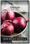 Sow Right Seeds - Ruby Red Onion Seeds for Planting - Non-GMO
