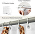 Moslion Giraffe Bathroom Shower Curtain, Wild Animal Watercolor Giraffe Design, Waterproof Polyester Fabric 72x72 Inch