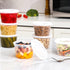 AOZITA 24 Sets 16 oz Plastic Deli Food Containers with Lids, Airtight Food Storage Containers,