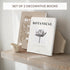 Set 2 ZICOTO Beautiful Decorative Books - of Boxes Enhance Your Coffee Table, Bookshelf or Mantel Decor - Aesthetic