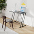 Mehoom Computer Desk: Modern Simple Design Study Desk for Home Office, Small Space, 35.4" Black Corner Desk