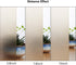 LEMON CLOUD Window Film No Adhesive Removable, Decorative Privacy Glass Film for Bathroom Office Home (35.4x78.7inches,