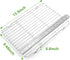 Cooling Rack and Baking Rack with Stainless Steel, 2 - Pack Heavy Duty Cooling Racks for Cooking and Baking, Sturdy Cookie Cooling Rack 13.5 x 9.4Inches, Easy to Clean Oven & Dishwasher Safe
