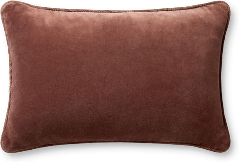 Loloi Liza Pillow Cover Only, 13x21, Cinnamon