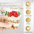 50 Pack 4 oz TOFLEN Plastic Dessert Cups with Spoons, Irregular Triangular Mini Dessert Bowls for Party Trifle, Yogurt