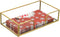 Sumnacon Bathroom Guest Towel Holder - Rectangle Glass Napkin Holder for Guest Hand