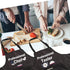 MBMSO Funny Cooking Aprons for Couples - Professional Chef and Taster Matching Apron with Pockets