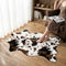 MustMat Cow Print Rug,Faux Cowhide Area Rug for Bedroom,Nursery,Living Room,Western Party Decorations