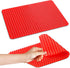 Silicone Baking Mat - 16x11.5" Non Stick Cooking Mat for Roasting, BBQ & Pastry Making