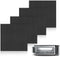 4 Pack Non-stick Reusable Air Fryer Liners for Ninja Flip Toaster Oven & Air Fryer