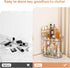 Counter Countertop, 2-Tier) Corner Bathroom Organizer with Makeup Brush Holder & Toothbrush Holders, Makeup Organizer