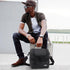 MIER Large Insulated Lunch Box - Dark Grey Cooler Tote Bag for Men, Women, Double Deck Cooler