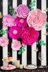3D Letjolt Giant Paper Flowers Decoration for Wall Artificial Flowers Wedding Backdrop Handcrafted Rose for Baby Shower