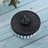 1 Pcs 5" White Drill Brush Attachment for Cleaning Carpet, Leather, and Upholstery Kit