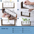 GARDEN REPUBLIC Plant Propagation Station, Wooden Stand with Propagation Tubes, Hanging Plant Glass Tubes Station