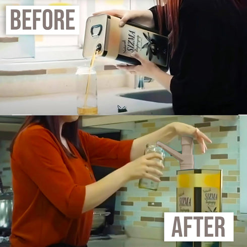 Oil Dispenser for Kitchen, Olive Oil Bottle Pump for Cooking Oil