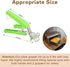 2 Pack Hot Plate Gripper Clips Holder Tongs for Moving Hot Plates, Bowls, Pizza Pan, Green