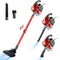 Corded Vacuum Cleaner with 17KPa Powerful Suction, 600W Motor, 4 in 1 Lightweight Handheld Stick Vacuum for Pet Hair,