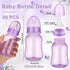 30 Sets SiliFine Pcs Baby Shower Favors Party Bottle Chug Game Mini Bottles Gift for Gender Reveal Birthday Party