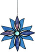 Yaloyi Handcrafted Stained Glass Window Hanging, Tiffany Style Stained Glass Sun Catcher for Window
