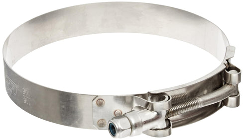 HPS Performance Stainless Steel T-Bolt Hose Clamp, Size # 108, fit 4" ID hose SSTC-108-116