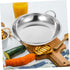 Stainless Steel Griddle Cookware, Small Pots for Cooking, Ramen Pot, Large Cooking Pan, Steel Wok, Stock Pot