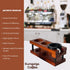 Upgraded Wooden Espresso Tamp Station - 51-58mm Espresso Accessories, Durable Multi-Function Tamping Station