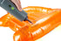 Genesis GLVC08B 8V Compact Rechargeable Vacuum and Inflator with Dust Brush, Inflator Nozzle, 2.0 Ah Battery, Charger,