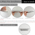 Acrylic Floating Wall Shelves - Small Stick-on Phone Shelf Holder for Bathroom, Kitchen, Bedroom, Office - White