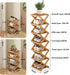5 Closet(Original Tier Foldable Shoe Rack, Natural Bamboo Space Saving Shoe Storage Organizer,Easy Assembly & Strong