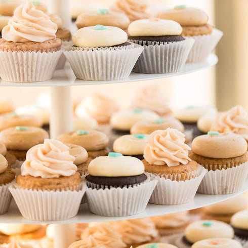 Eoonfirst Standard Size Baking Cups, Thanksgiving Day Party Cupcake Liners, 200 Pcs (White)