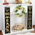 60th Birthday Party Anniversary Decorations, Cheers to 60 Years Banner and Welcome Porch Sign