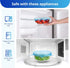 Silicone Stretch Lids, Reusable Zero Waste Silicon Container Lid Covers for Food, 6PCS, White