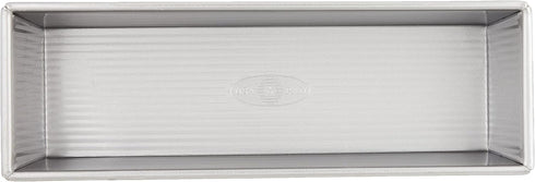 USA Pan Bakeware Pullman Loaf Pan with Cover, 13 x 4 Inch, Nonstick Quick Release Coating