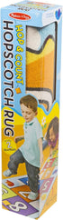 Melissa & Doug Hop and Count Hopscotch Game Rug - 3 pcs, 78.5 x 26.5 inches