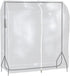 HANGERWORLD 4ft Clothes Garment Rack Cover, Clear Showerproof COVER ONLY (48"x24"x65")