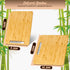 Bamboo Appliance Slider Tray for Coffee Maker & Heavy Kitchen Appliances, Rolling Wheels Under Cabinet Countertop