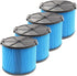 MZY LLC 4 Pack VF3500 Replacement Filter for Ridgid Wet Dry Vac, Compatible with 3-4.5 Gallon Vacuums