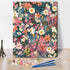 Abstract Paint by Number for Adults Flowers Adults' Paint-by-Number Kits Floral Acrylic