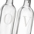 GREENOLIVE Olive Oil and Vinegar Dispenser Set - 17 oz. Glass Bottles with No-Drip Spouts - Set of 2