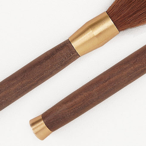 Wood Coffee Brush, Coffee Cleaning Brush with Handle for Espresso Machine and Grinder