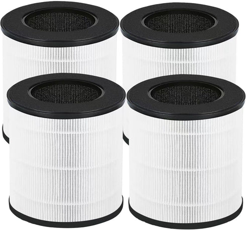 B-D02U Filter Replacement for VEWIOR B-D02U Air Purifier and MOO-KA B-D02L, 3-in-1 H13 True HEPA Filter