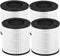 B-D02U Filter Replacement for VEWIOR B-D02U Air Purifier and MOO-KA B-D02L, 3-in-1 H13 True HEPA Filter