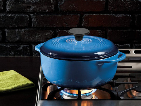 Dutch Oven Knob Compatible with Le Creuset, Replacement Lid Handle for Lodge, Aldi Enameled Cast Iron (1 Pack)